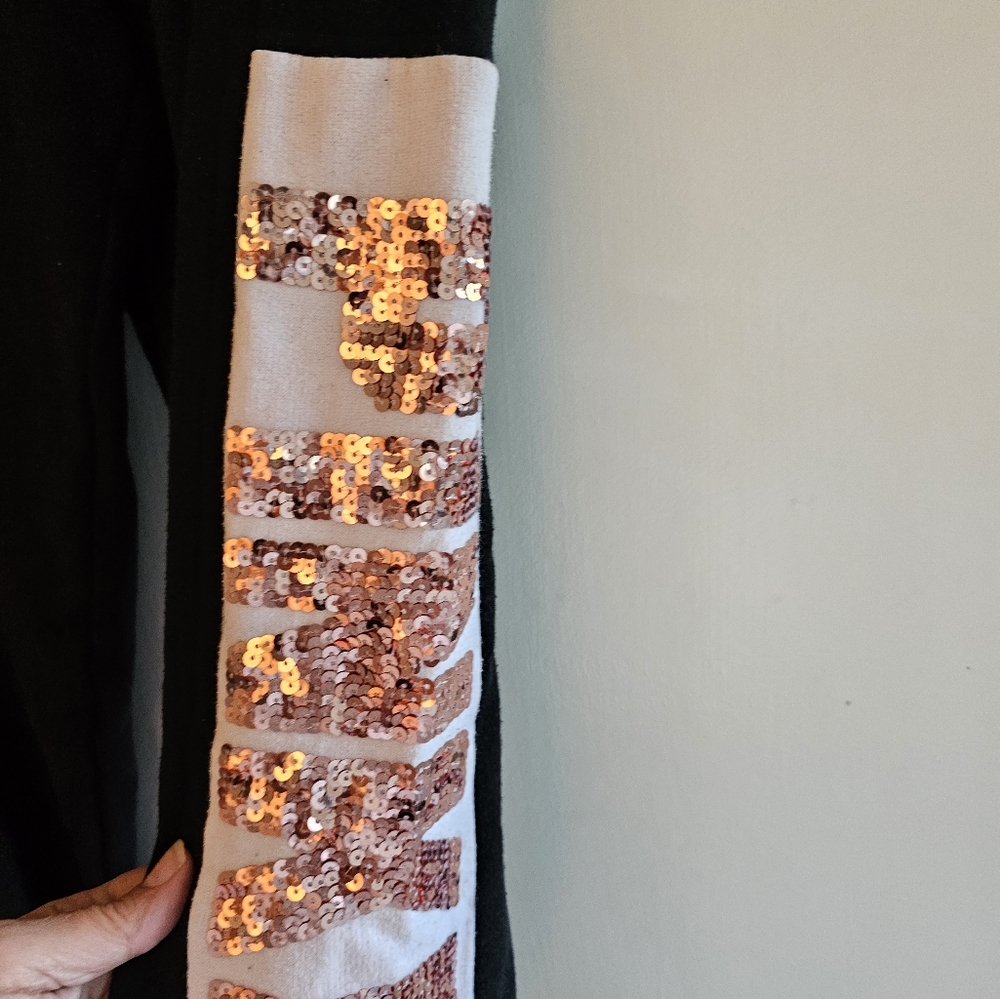 Victoria Secret Pink sequined sweat suit. Sweatshirt is small pants xs. - Picture 9 of 16